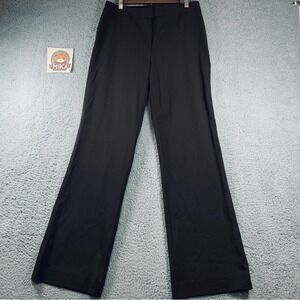 Lafayette 148 New York Dress Pants Women's Straight Leg Wool Blend Brown Size‎ 8